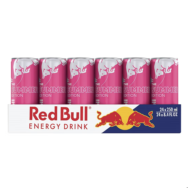 Red Bull Peach Edition White Peach Energy Drink 250ml